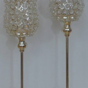Castiçais de Cristal